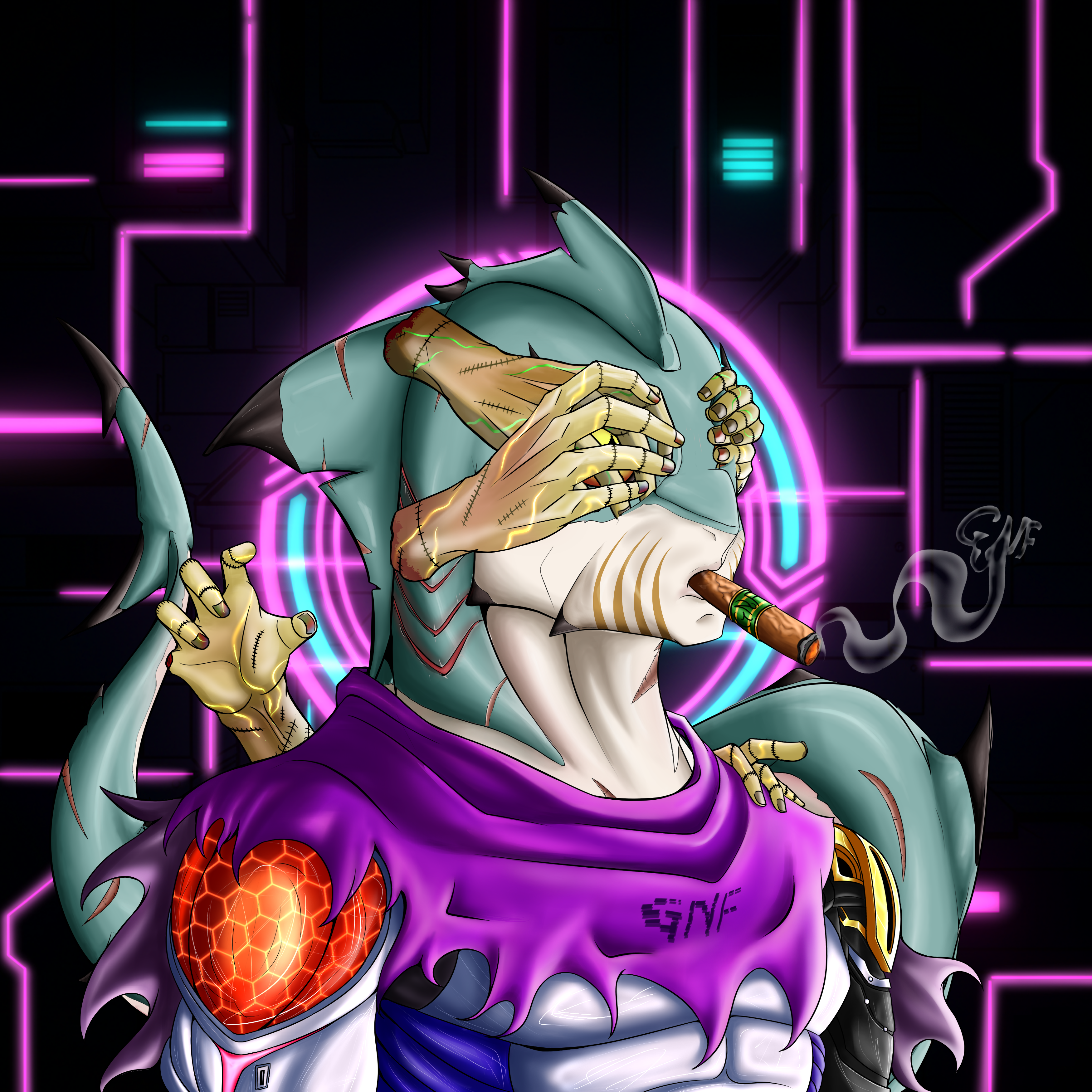 GNF #0008 Shark PFP