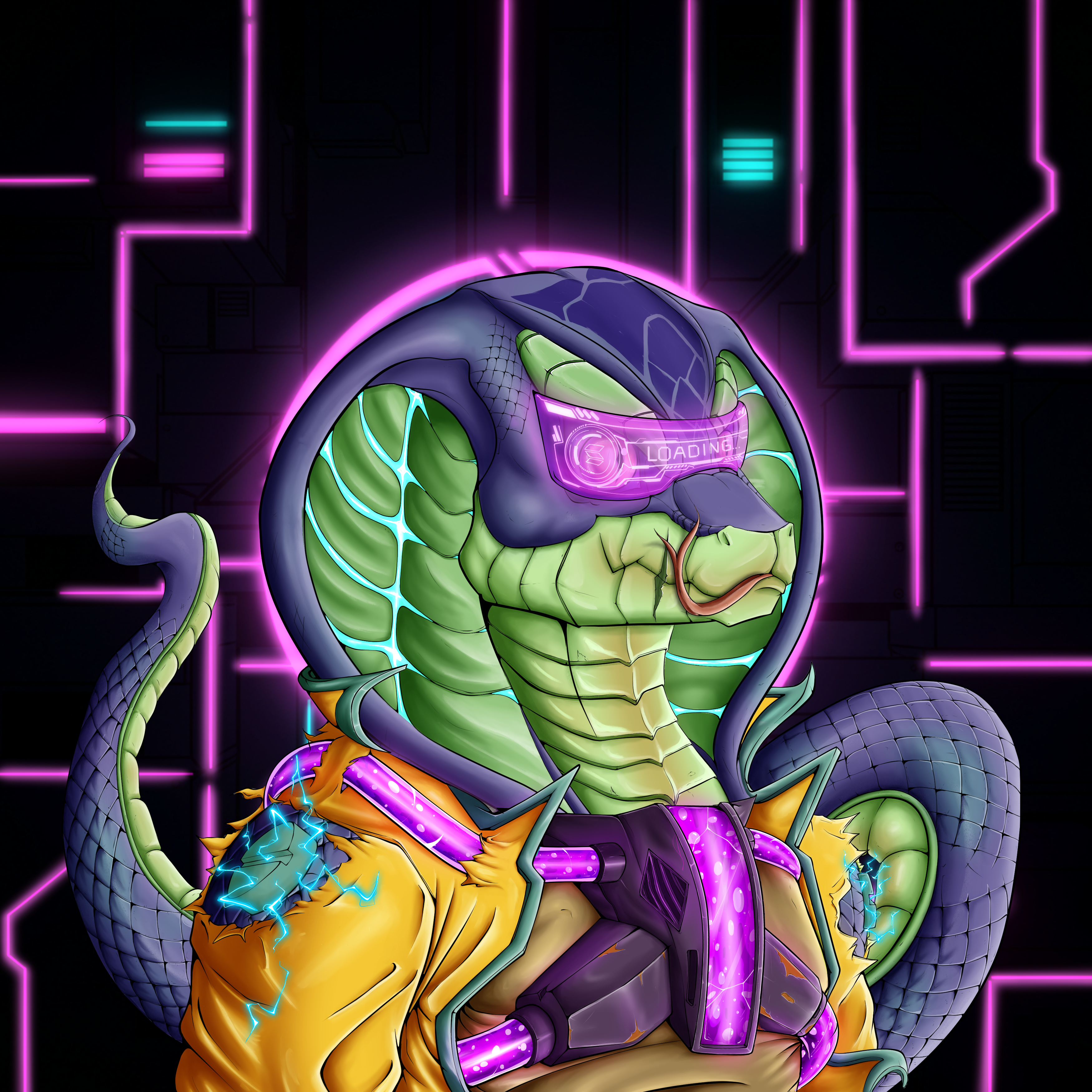 GNF #0001 Snake PFP